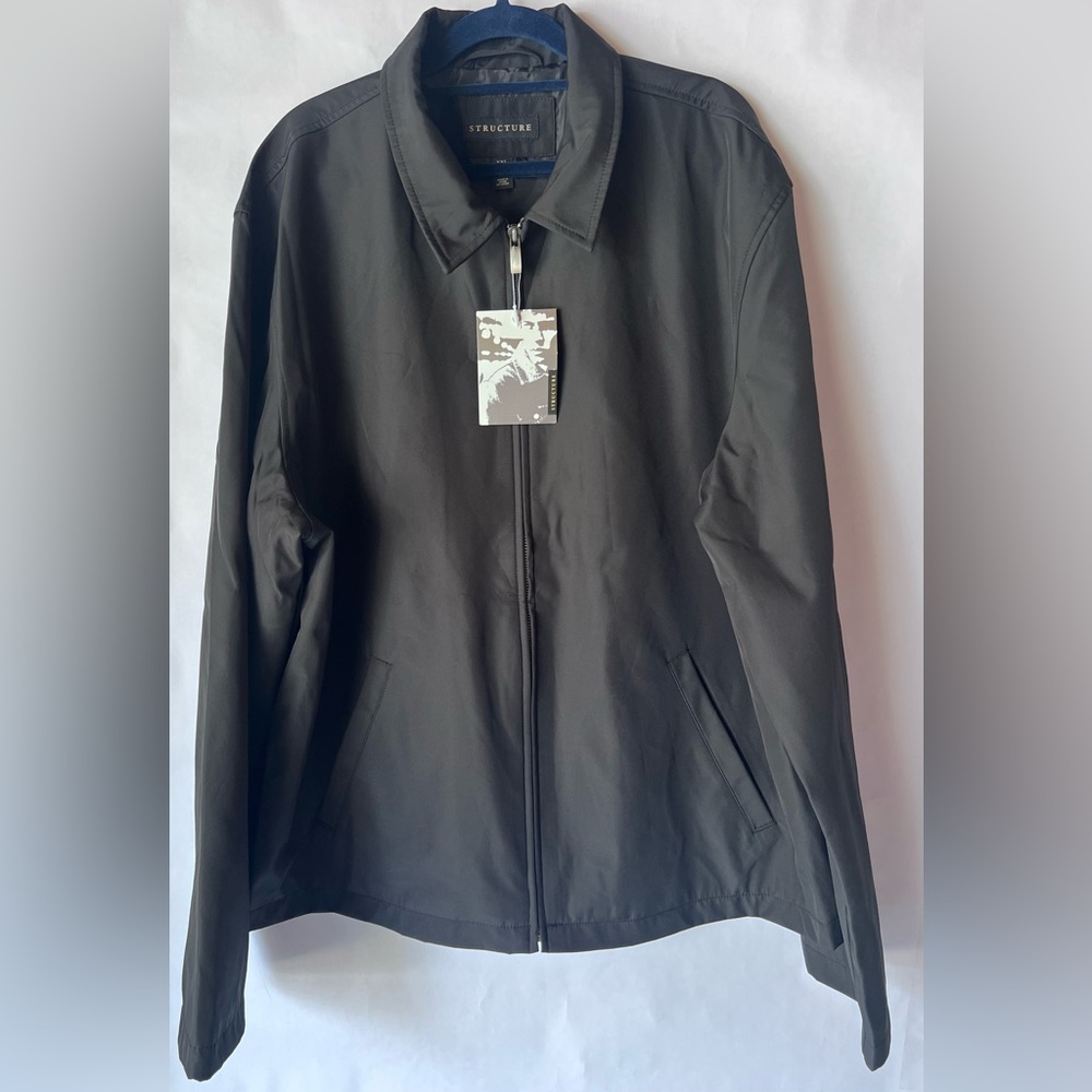 Structure Men's Black zip up Jacket